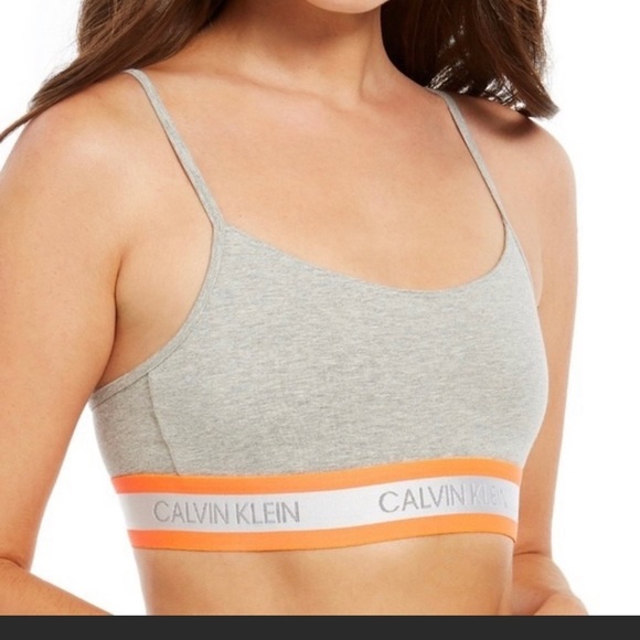 Calvin Klein Women's Neon Unlined Bralette Small - Picture 1 of 4